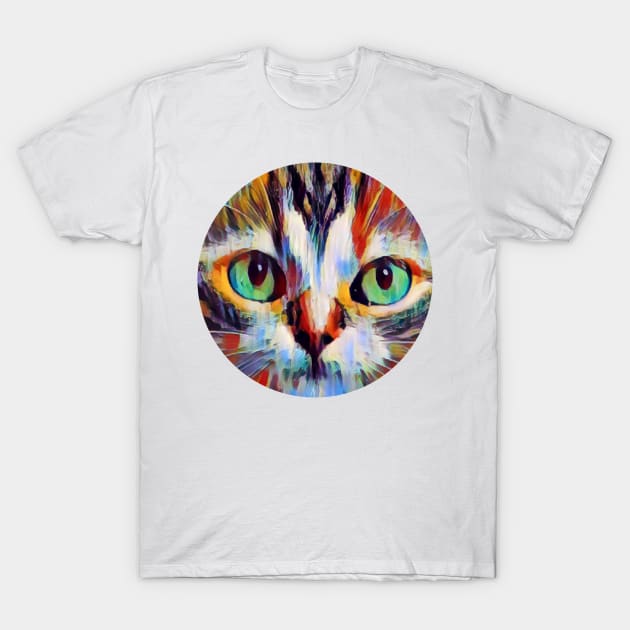 Anxious floppy cat T-Shirt by GoranDesign